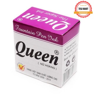 Mực viết máy Queen 30ml màu tím