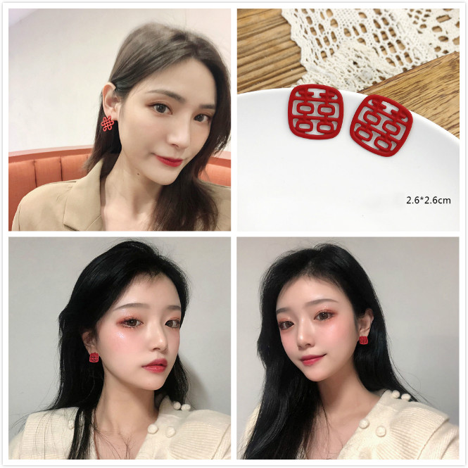 Khuyên Tai Phong Cách Trung Hoa Thời Trang Dành Cho Nữ