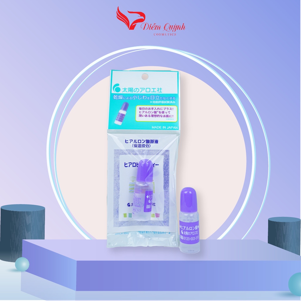 Tinh chất Serum HA Taiyou No Aloe Nhật Bản Siêu Dưỡng Ẩm Cho Da Căng Mọng 10ml