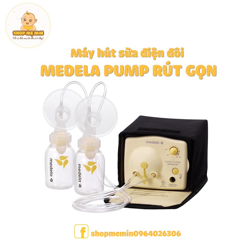 Máy hút sữa điện đôi Medela Pump