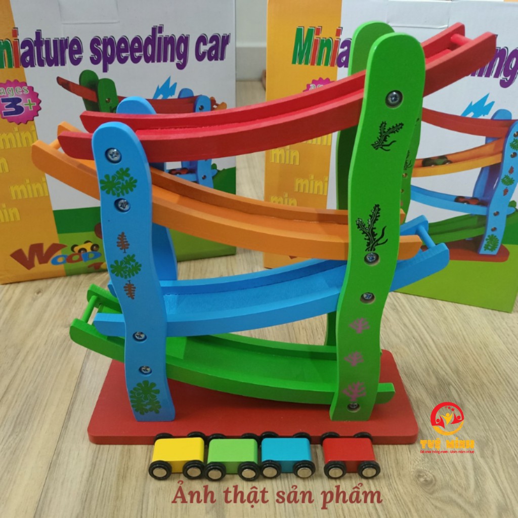 [Mã LIFETOYS1 giảm 30K đơn 99K] Đồ Chơi Xe Cầu Trượt♥FREESHIP♥Đồ Chơi Trẻ Em Xe Cầu Trượt 4 Tầng Cho Bé Yêu