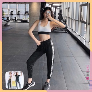 Quần dài Baggy có túi thể thao nữ Miamian (Đồ Tập Gym,Yoga) II Annerun Việt Nam