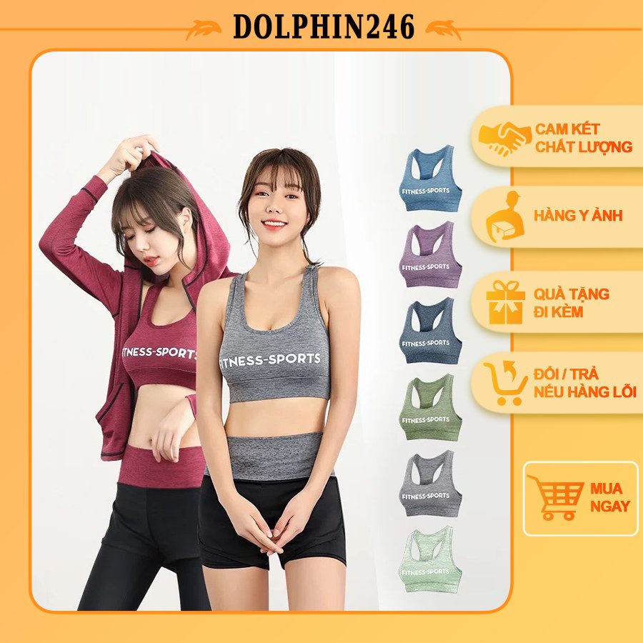 Áo Bra Tập Gym Yoga Thể Thao Croptop Co Giãn Nâng Ngực Áo Lót Nữ Có Chữ SỴWX K1-A5