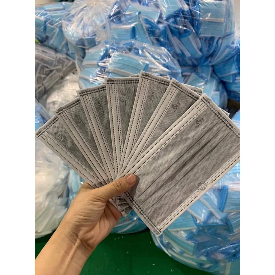 Hộp 50 khẩu trang y tế SKY mask 4 lớp kháng khuẩn Ngăn Ngừa Vi Khuẩn,Khói Bụi Độc Hại