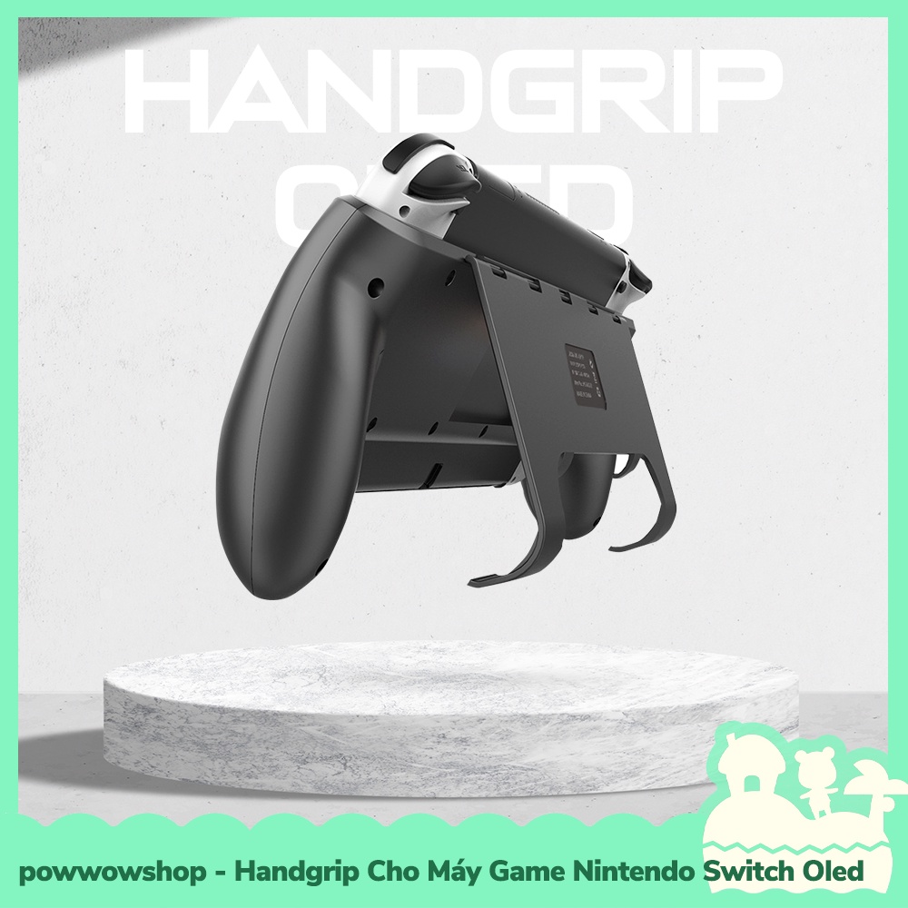 [Sẵn VN - Hỏa Tốc] OLED Phụ Kiện Handgrip Tay Cầm Nhựa ABS Cho Máy Game Nintendo Switch Oled JYS