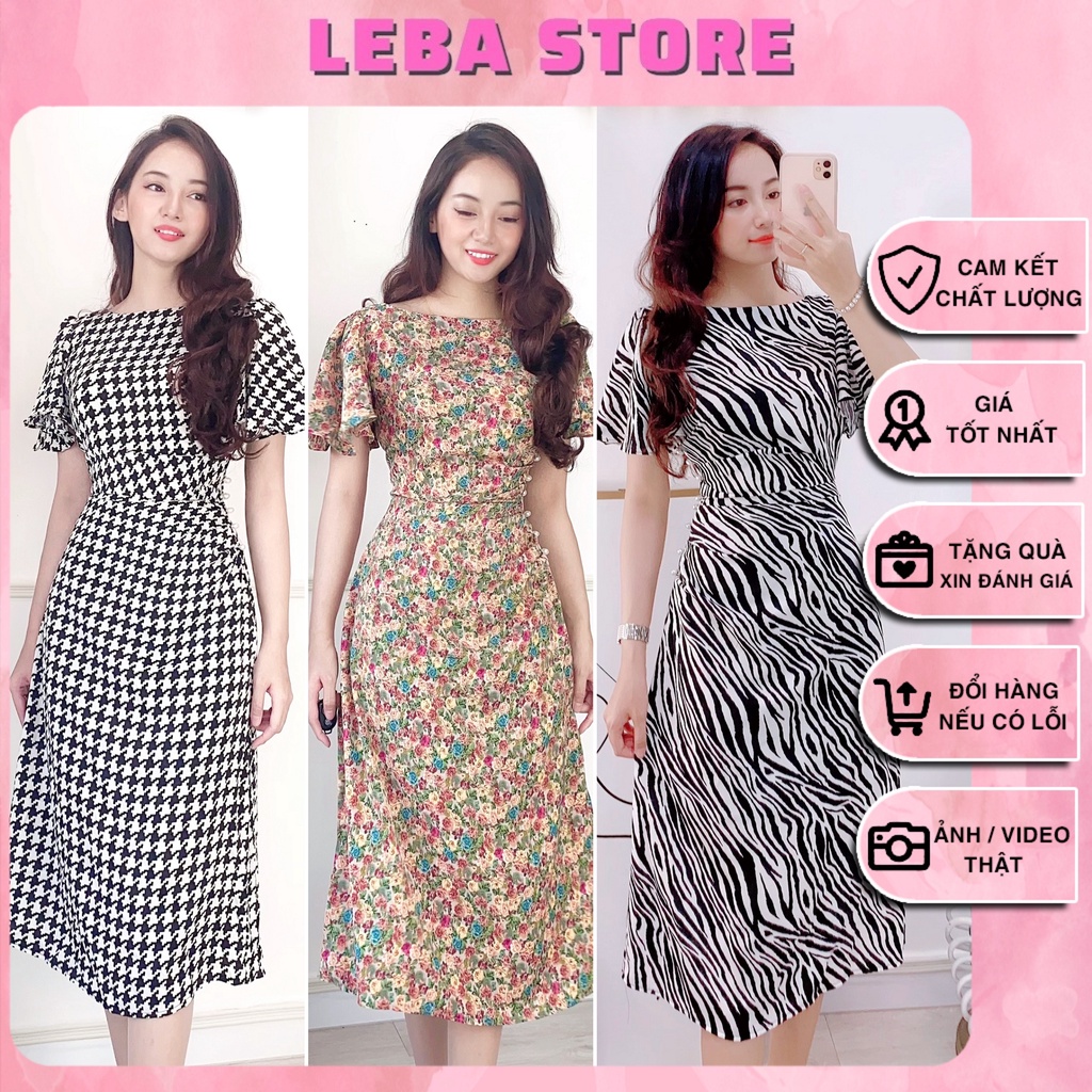 Đầm dài cổ thuyền Công sở Sang trọng thanh lịch che bắp tay, che bụng, giấu bụng, thon gọn, lịch sự, kính đáo, trẻ trung