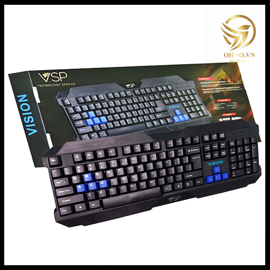 Bàn Phím Cơ Máy Tính GAMING Có Dây LED RGB Đổi Màu BOSSTON MK915 Chính Hãng - OHNO Việt Nam