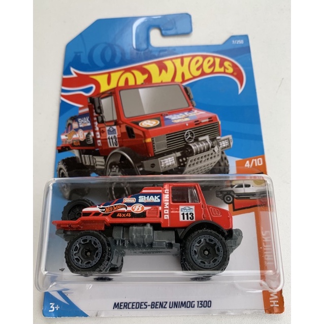 Hot Wheels MERCEDES BENZ UNIMOG 1300