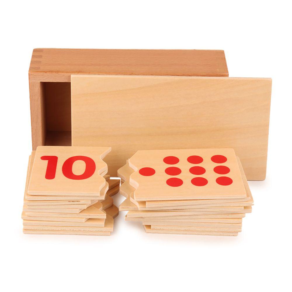 Bộ Đồ Chơi Toán Học Bằng Gỗ Cho Bé Từ 1-10 Tuổi