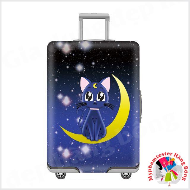 Bọc vali thun co giãn đủ size S M L