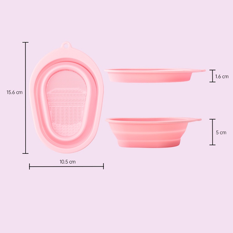 [Hàng mới về] Tấm silicon làm sạch cọ mỹ phẩm xách tay