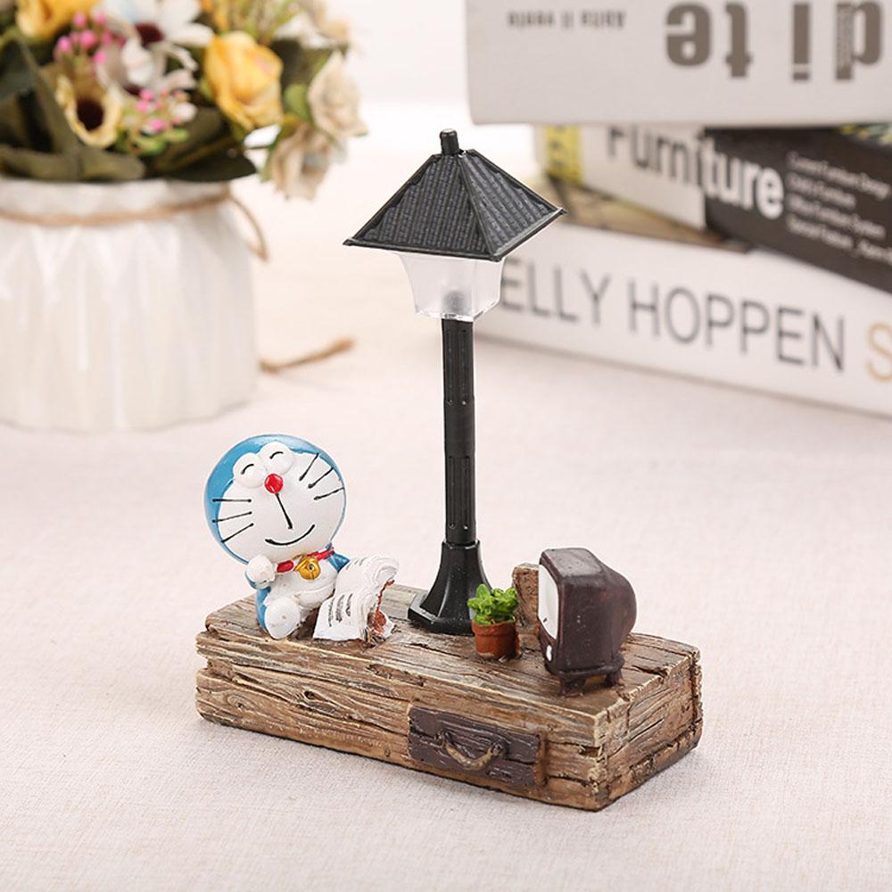 DARNELL Mô Hình Nhân Vật Doraemon Bằng Nhựa PVC Trang Trí Bàn