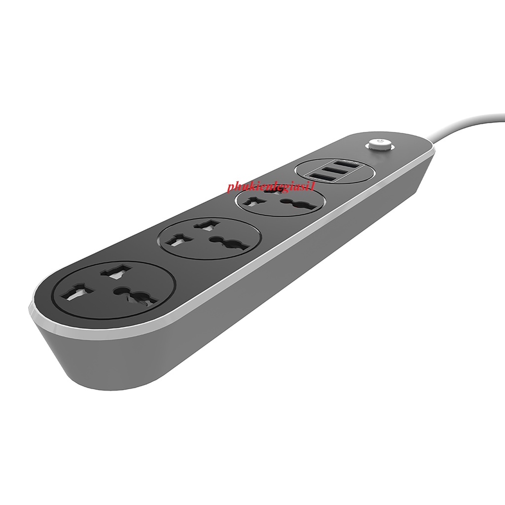 (Chuẩn hàng)Ổ cắm điện thông minh kèm sạc usb AKUS - OC3U