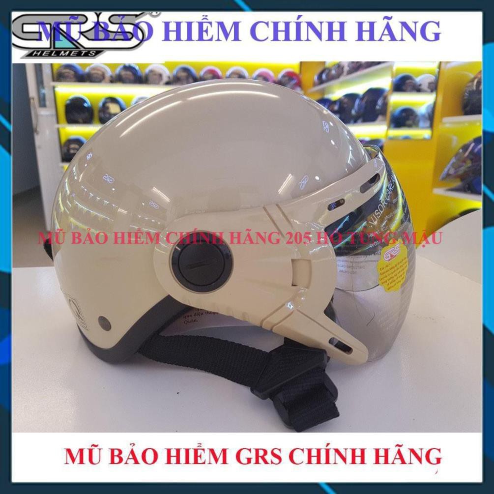 Mũ bảo hiểm nửa đầu GRS A33K nhiều màu [ Chính Hãng ]