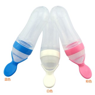 Bình thìa ăn dặm Silicon Thái Lan
