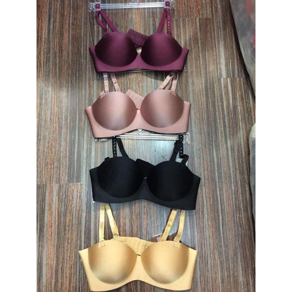 Áo lót Đúc su Xịn Thái Lan SISTERHOOD 930- cup ngang siêu nâng đẩy, gọng nhựa mềm dẻo