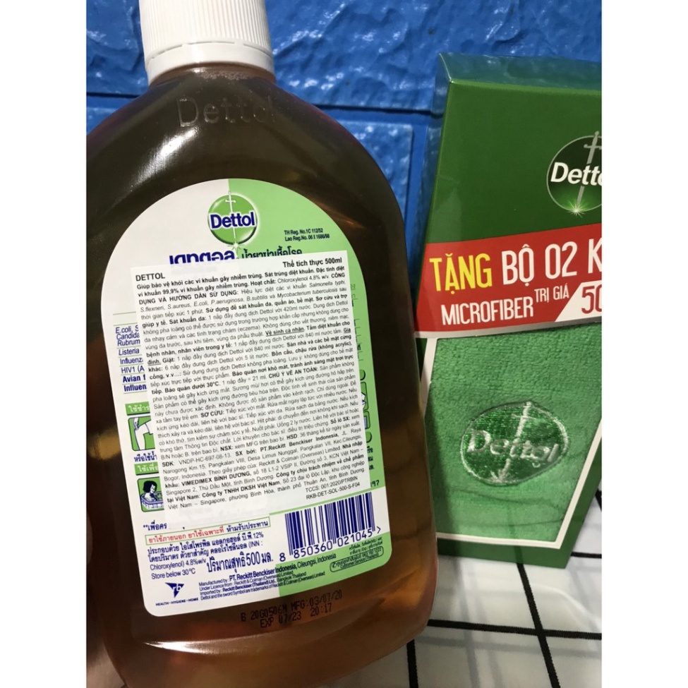 Dung dịch diệt khuẩn đa năng Dettol ( 250ML - 500ML)