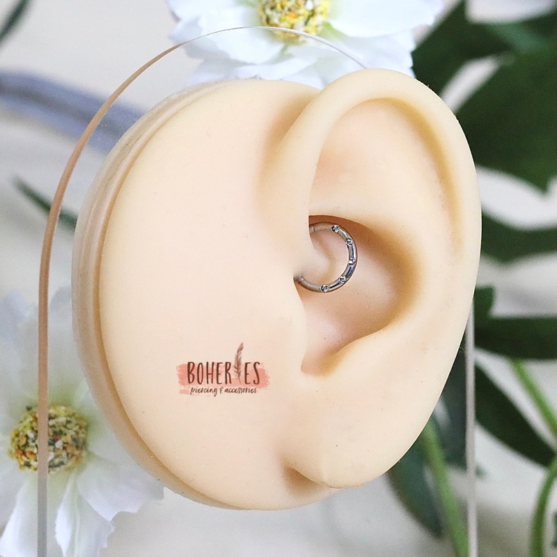 Boheries/Khuyên tai cho Daith, khuyên Septum vách ngăn mũi thép y tế không gỉ