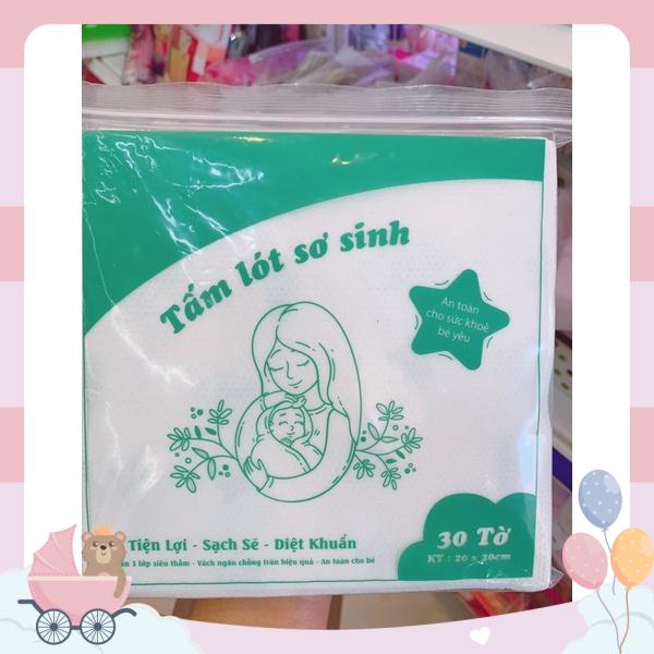 Tấm lót su sơ sinh chống thấm sơ sinh 3 lớp Minhbaby
