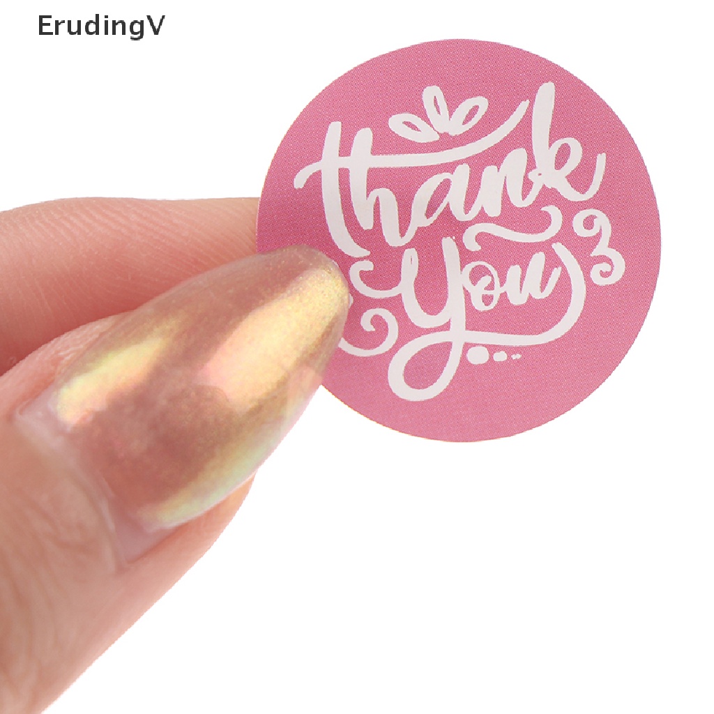 Cuộn 500 sticker thank you Dán Trang Trí Sổ Tay