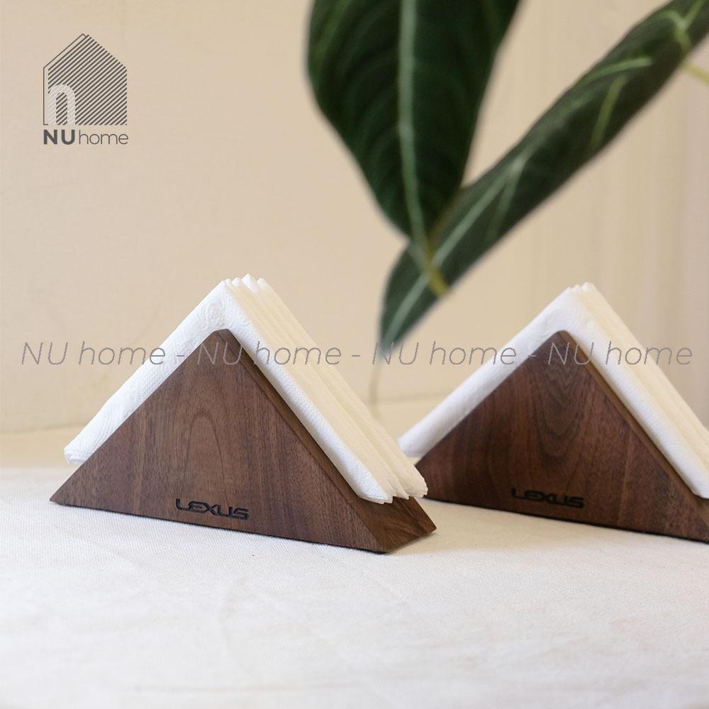 Khay để giấy ăn - Kanzo | nuhome.vn | được thiết kế đơn giản bằng chất liệu gỗ tự nhiên cao cấp