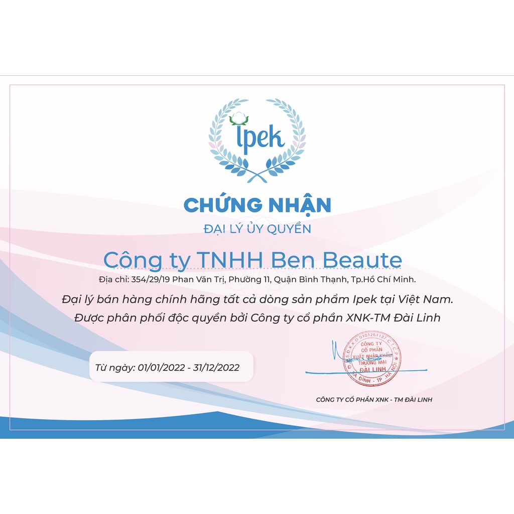 Bông Tẩy Trang Ipek Klasik Cotton Pads