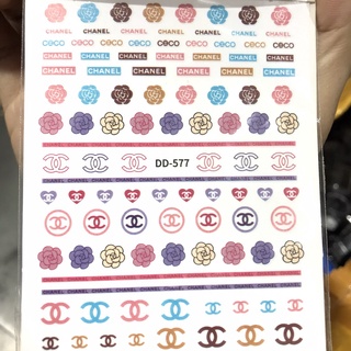 Sticker dán móng tay nail thương hiệu - manh219