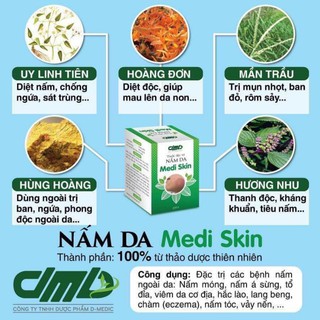 [Freeship] Nấm da Medi skin
