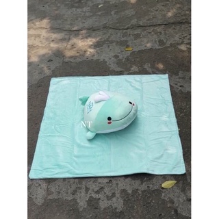 Bộ mền gối cá voi quà từ sữa Nan