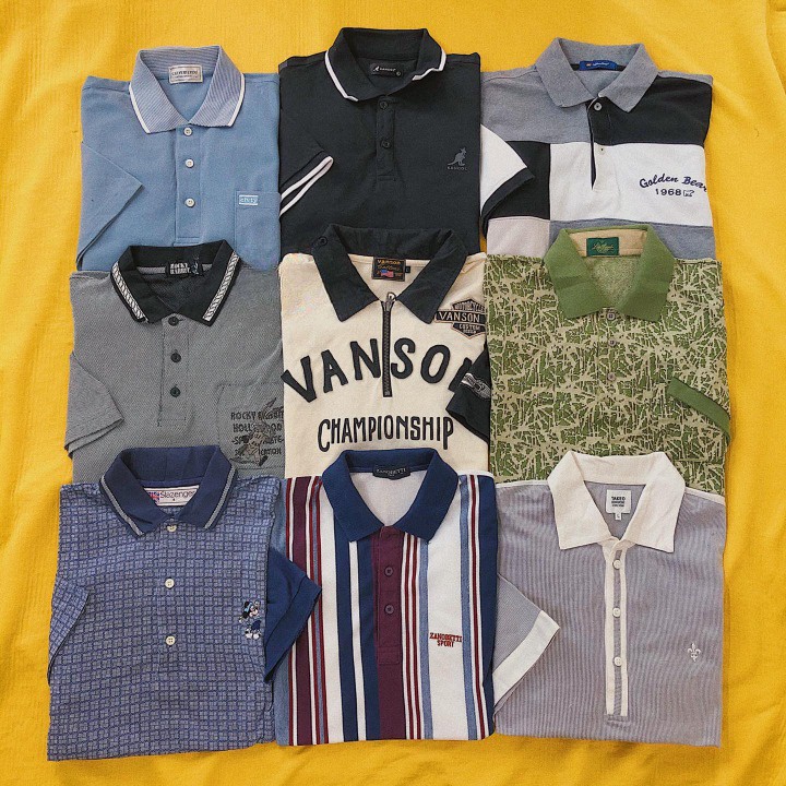 Áo Polo Nam, Áo Thun Polo Cổ Bẻ, Áo Thun Polo Nam 2Hand Chất Vải Cotton Cao Cấp Secondhand - Mẫu 2