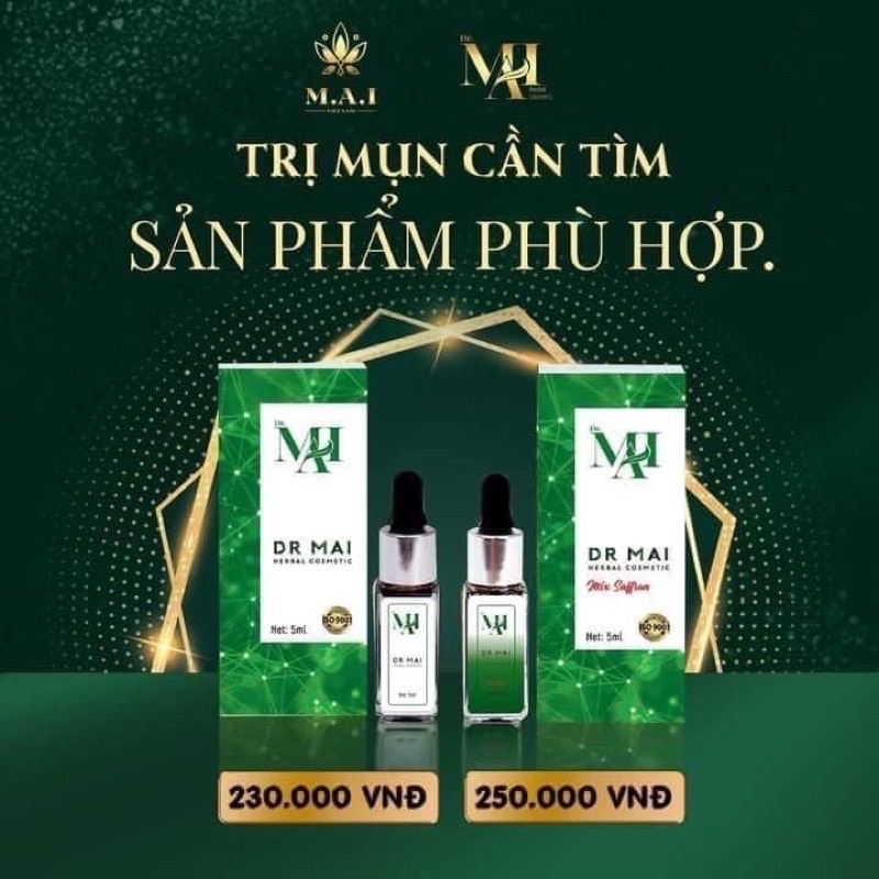 SERUM DR.MAI NGUYÊN CHẤT VÀ MIX SAFFARON | BigBuy360 - bigbuy360.vn