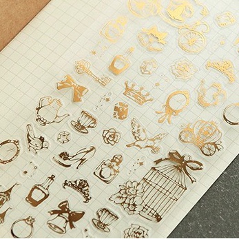 Sticker nhũ cổ tích đáng yêu (SN16)