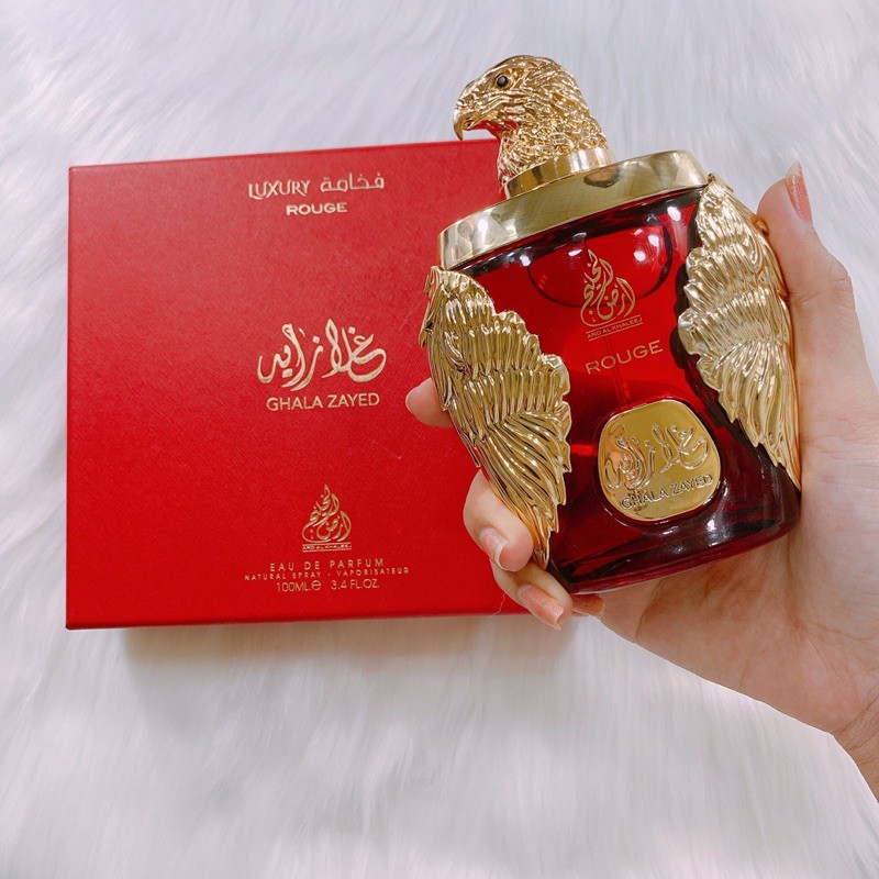 nước hoa nam Ghala Zayed Rouge Luxury (đại bàng đỏ)
