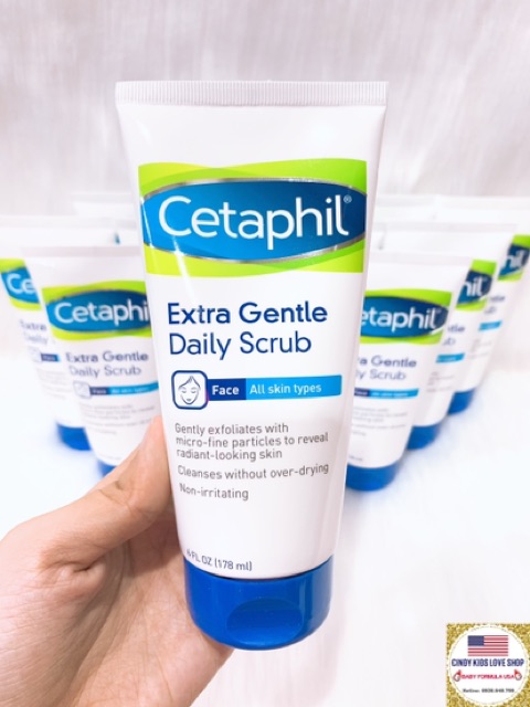 Sữa Rửa Mặt/Tẩy Tế Bào Chết Cetaphil