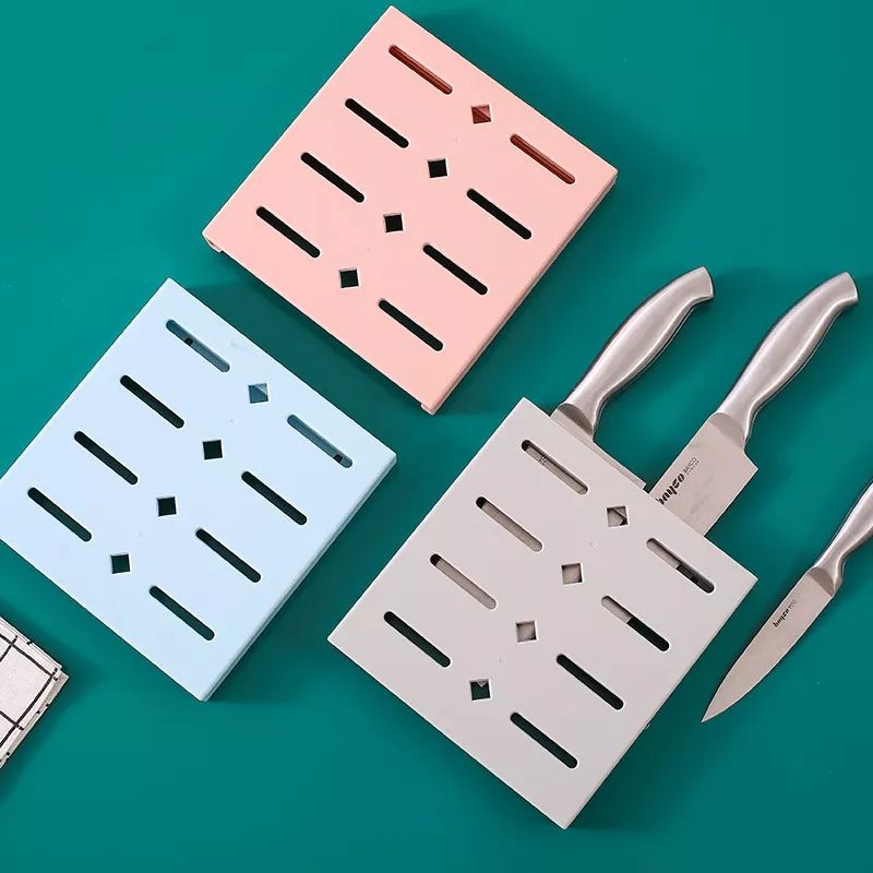 Kệ Để Dao Dán Tường Siêu Chắc Không Cần Khoan Bắt