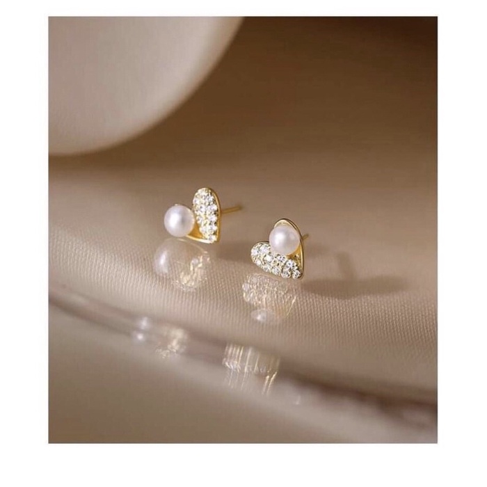 NỤ TIM TRAI CỰC XINH BẠC TA- BÔNG TAI NỮ