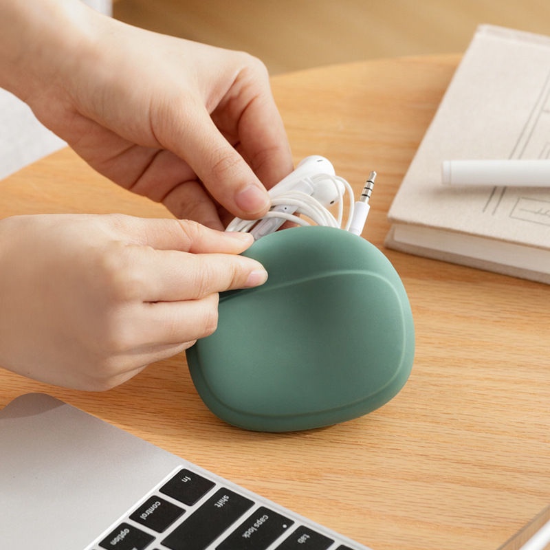 Hộp Đựng Tai Nghe Bằng Silicon Cho Mnhk