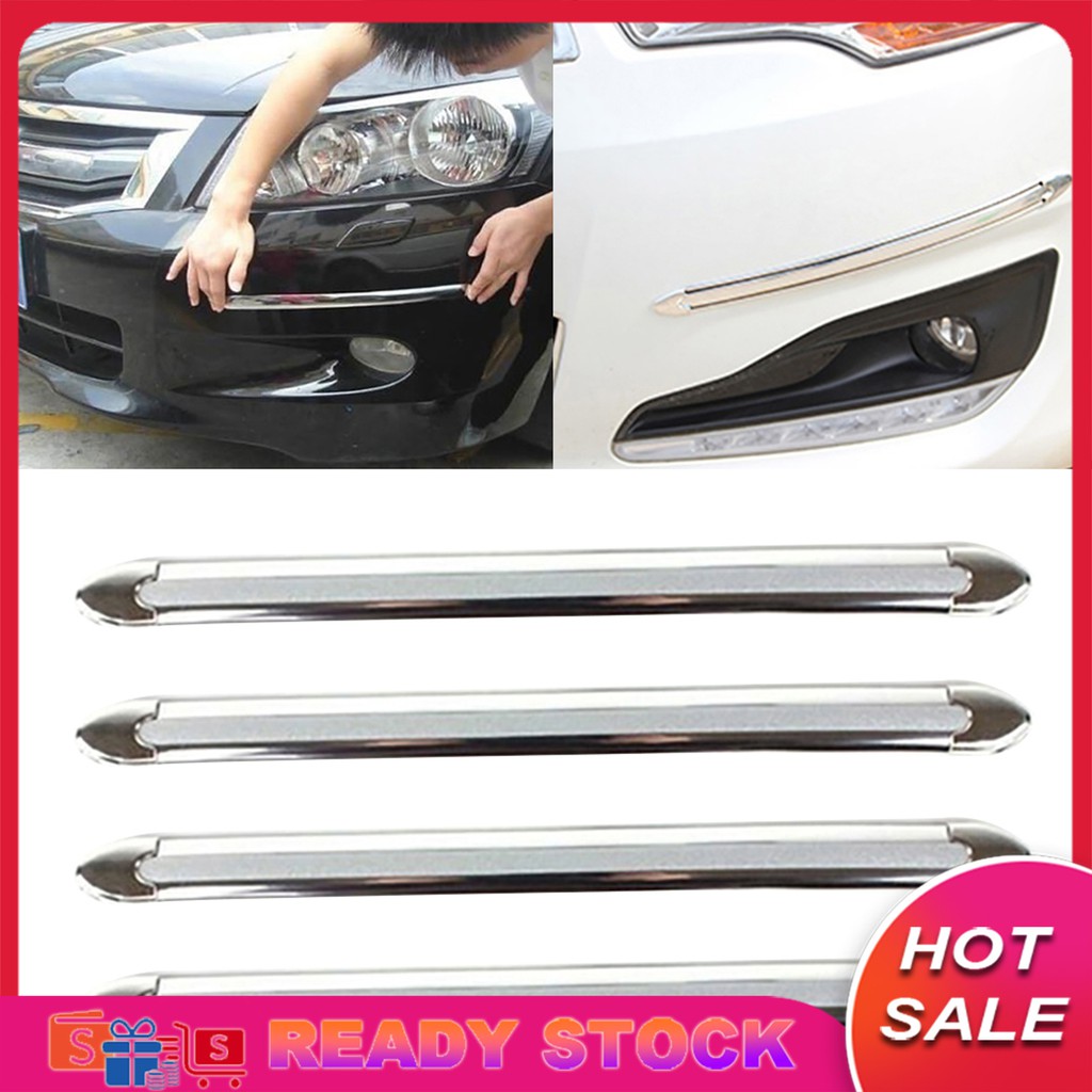 Bộ 4 Miếng Dán Chống Va Chạm Linh Hoạt Bảo Vệ Cho Xe Hơi