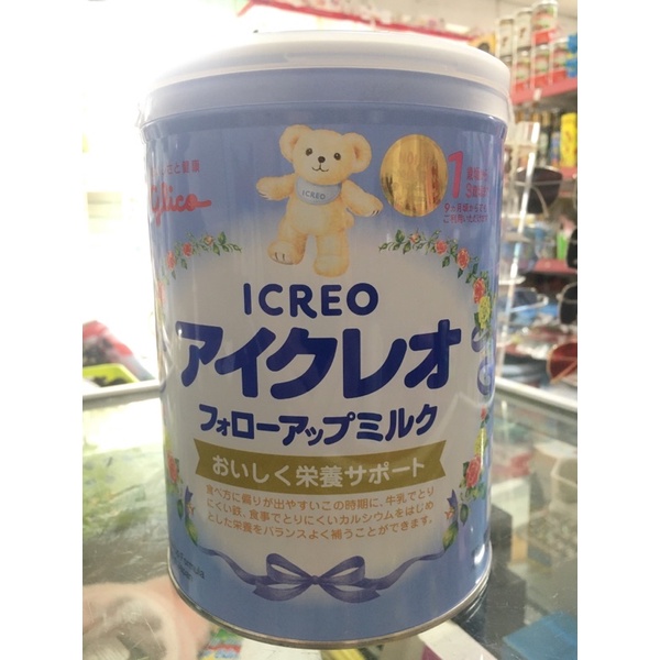 Sữa Glico số 1-3 lon xanh loại 820g Nhật Bàn