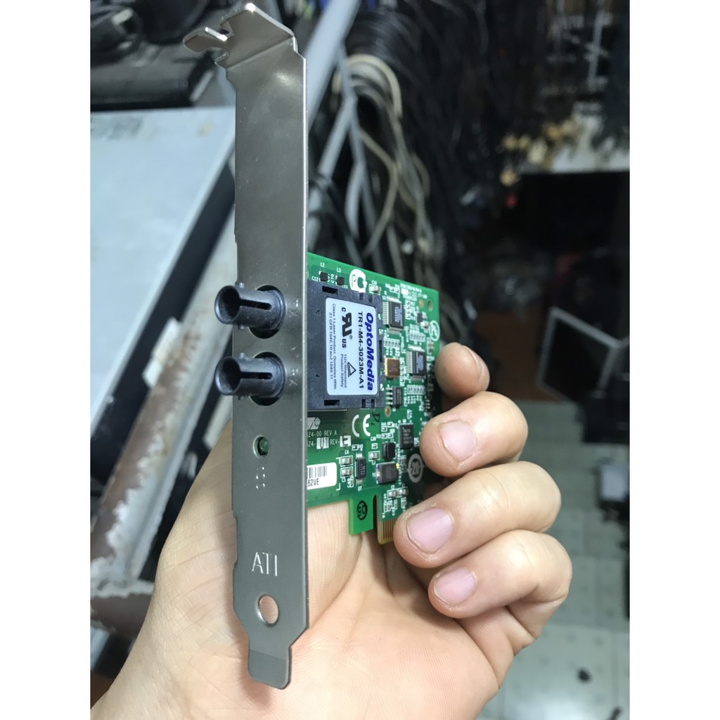 card mạng tốc độ cao AT-2711FX/ST PCI Express x1 PCIE Network Interface Card Allied Fiber AT 2711FX ST