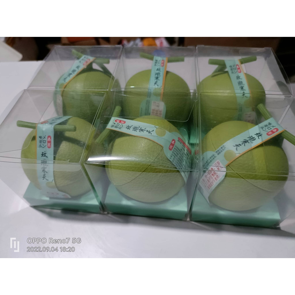 Combo 9 Quả thạch trái cây thạch dưa lưới thạch dưa gang thạch đào thạch măng cụt hộp 108g