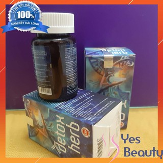 [COMBO 3 HỘP] Viên Uống DETOXHERB - Diệt Ký Sinh Trùng - Nâng Cao Đề Kháng - Chính Hãng Hộp 20 Viên