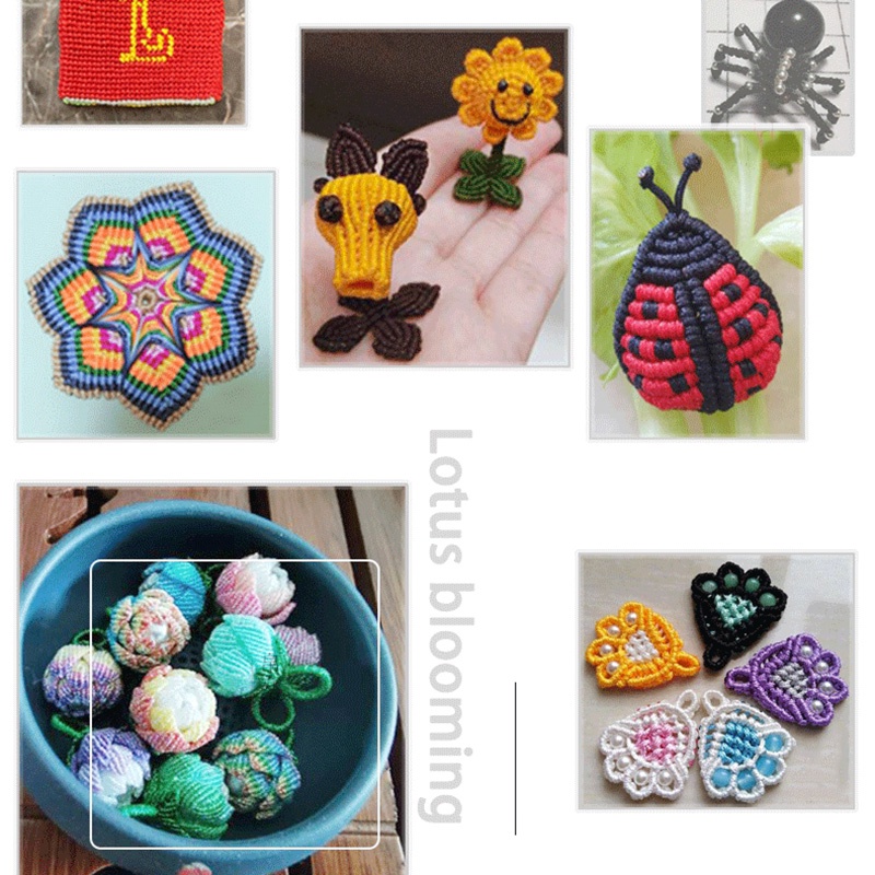 Cuộn Dây Nylon 1.0mm Dài 20m Dùng Làm Đồ Trang Sức Thủ Công