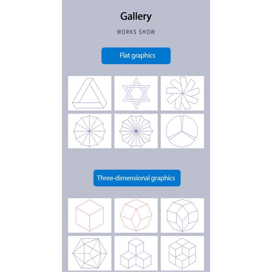 Thước Vẽ Hình Học Đa Năng Tiện Dụng Cho Học Sinh