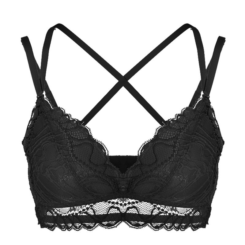Áo lót nữ cao cấp không gọng ren 4 dây sexy gợi cảm quyến rũ LAVENUSA  AL07