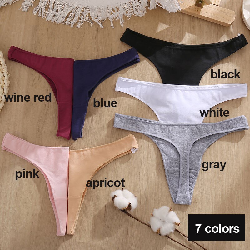 Bộ 3 Quần Lót Cotton Gợi Cảm Cho Nữ | BigBuy360 - bigbuy360.vn