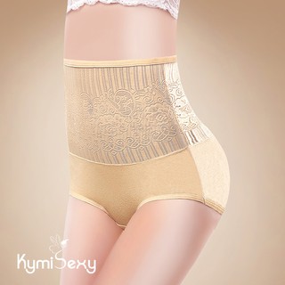 Quần gen ôm bụng lưng cao viền hoa