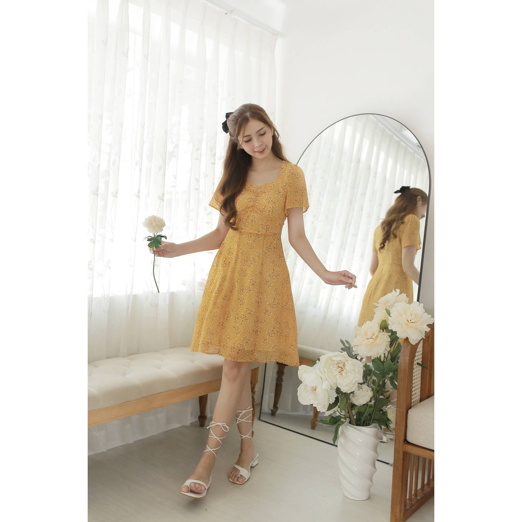 Đầm Voan Hoa Nhí CIEL xinh xắn