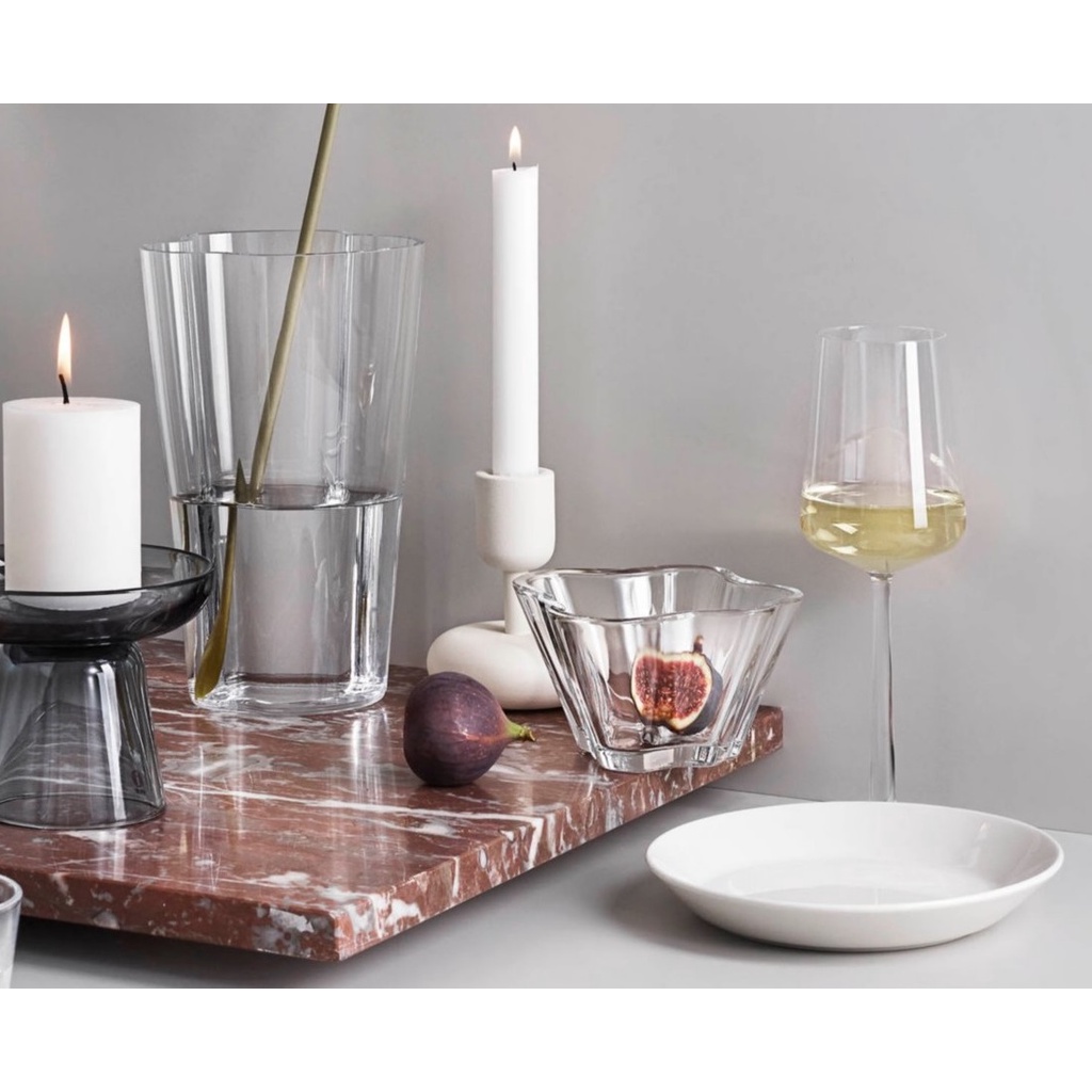 Bát thủy tinh Aalto 75mm Iittala - Màu Trong