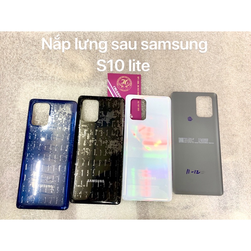 nắp lưng sau samsung S10 lite